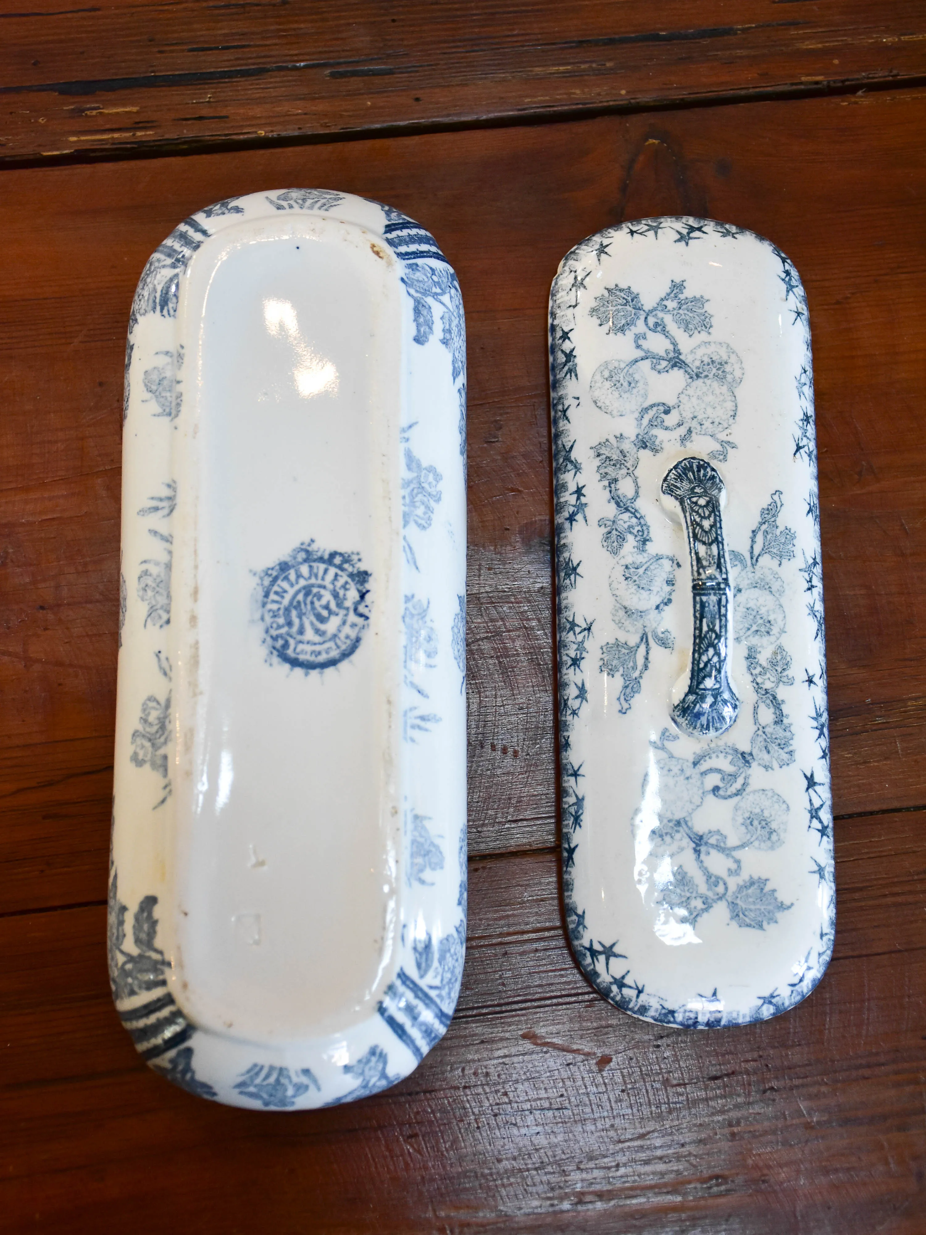 Lunéville Faience bathroom ensemble