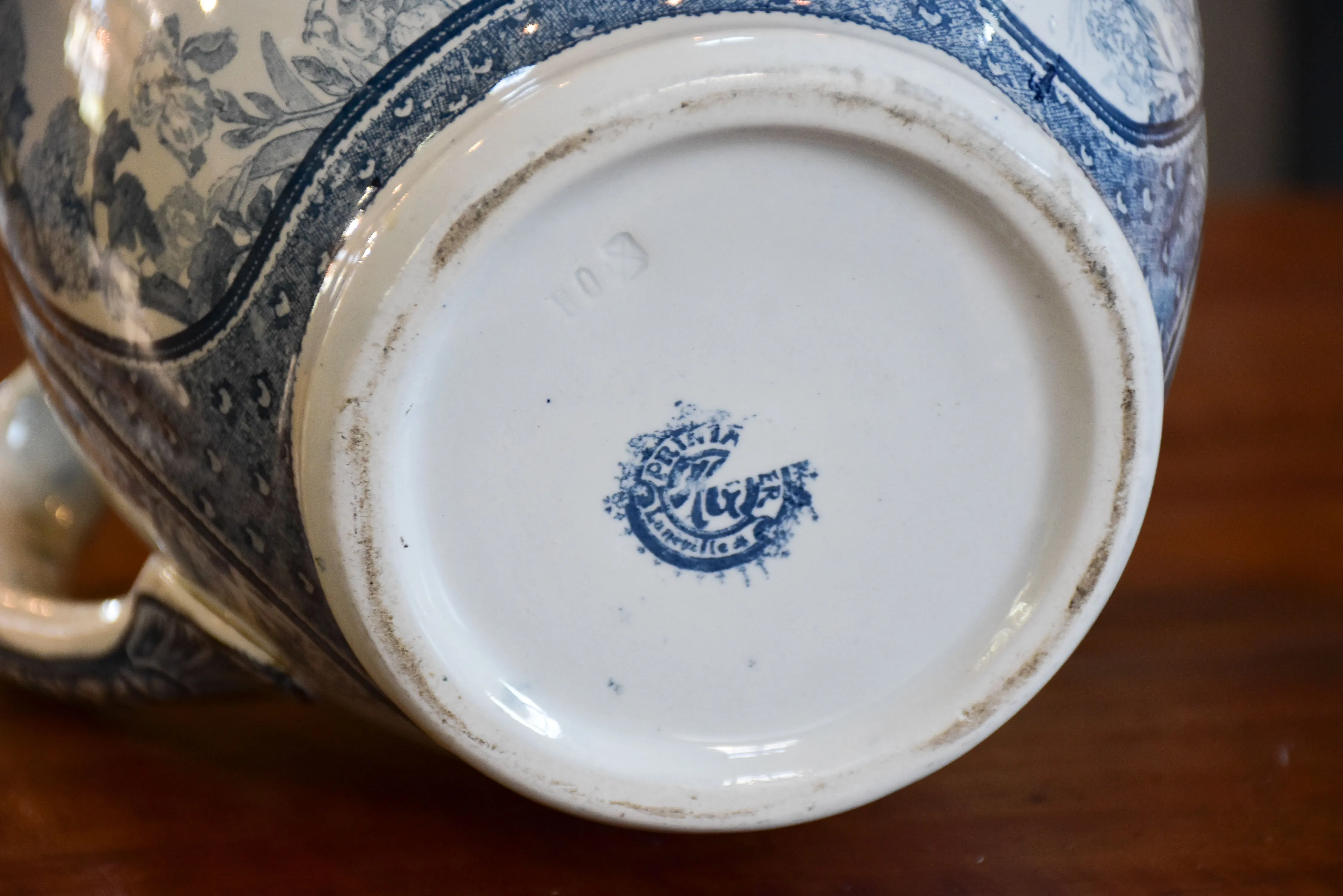 Lunéville Faience bathroom ensemble