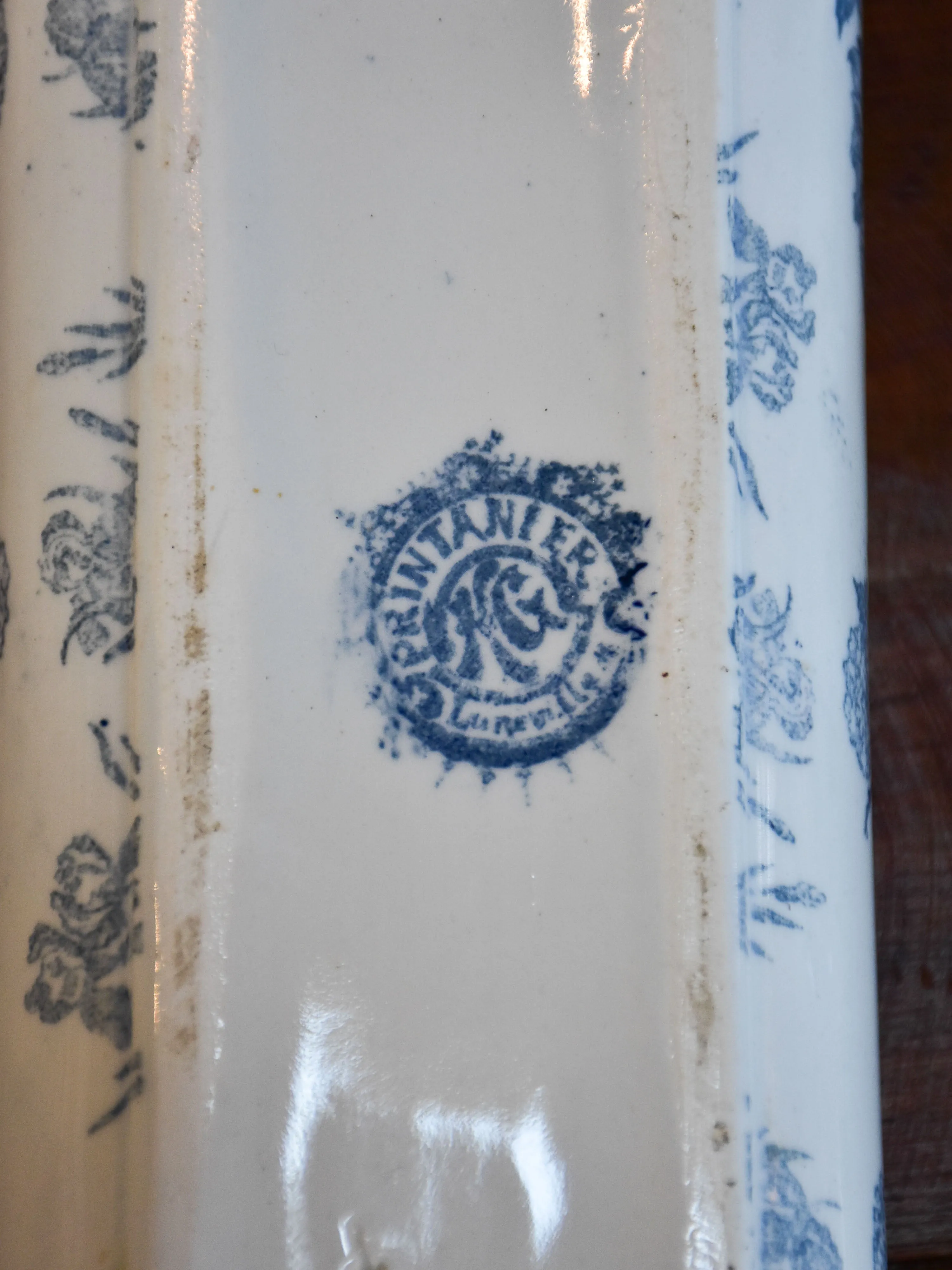 Lunéville Faience bathroom ensemble