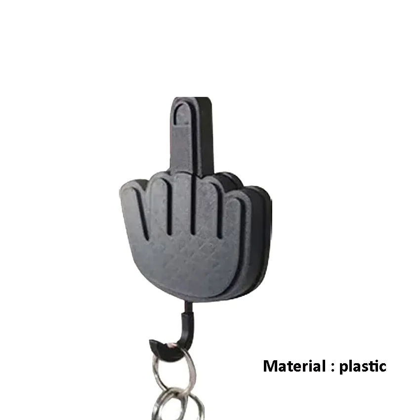 Middle Finger Wall Key Hook