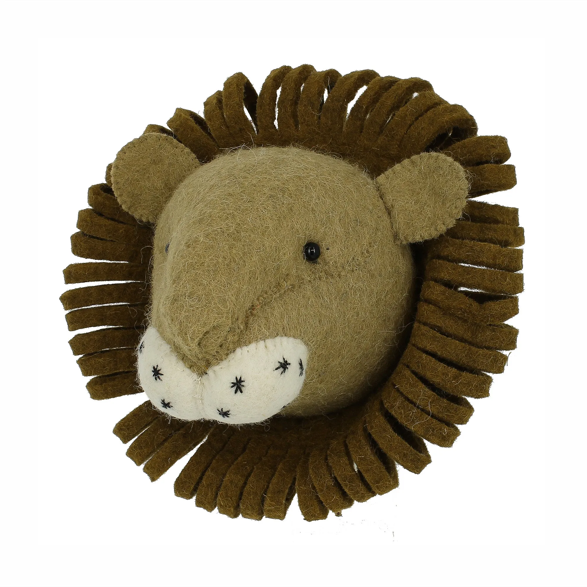Mini Lion Head Wall Mount