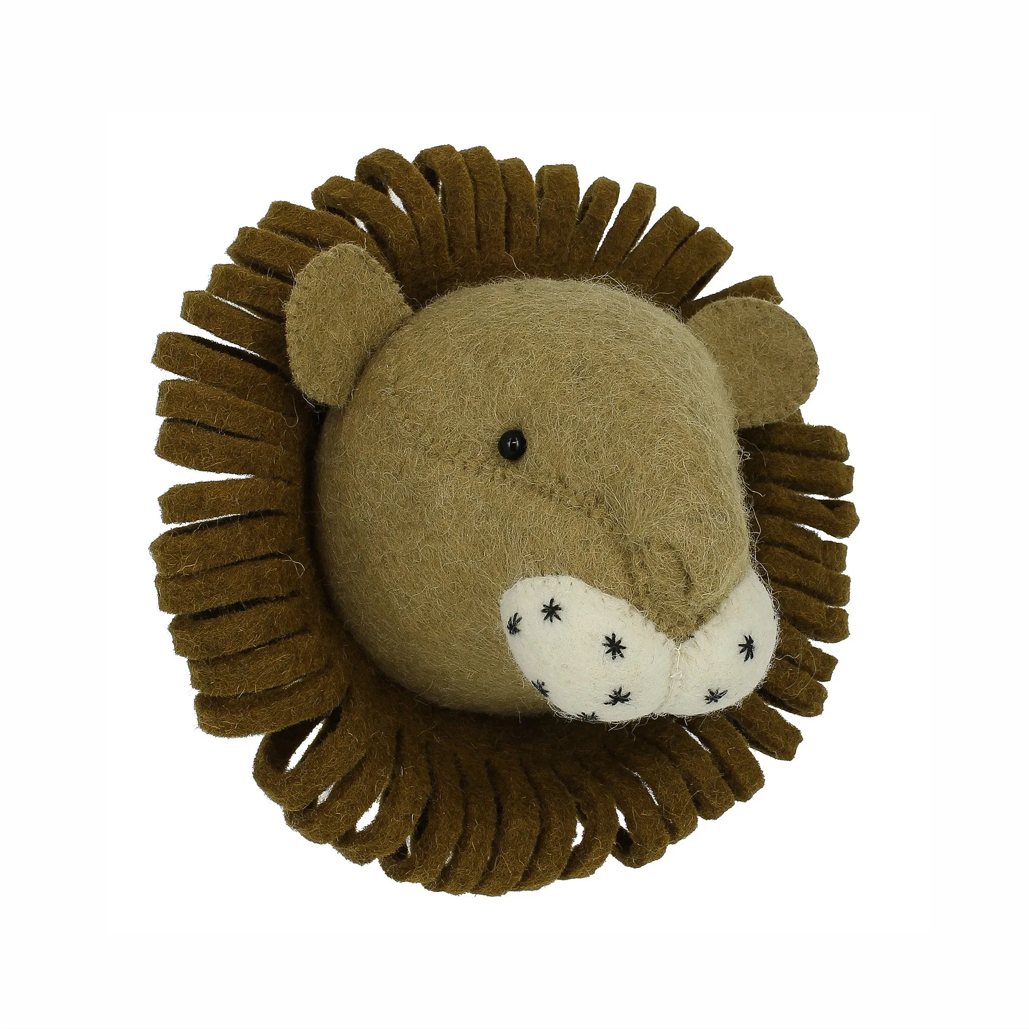 Mini Lion Head Wall Mount