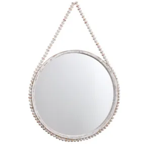Mud Pie Hanging Beaded Mirror