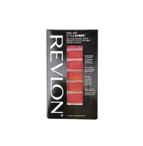 Nail Art Style Strips - Flaming Fishnets