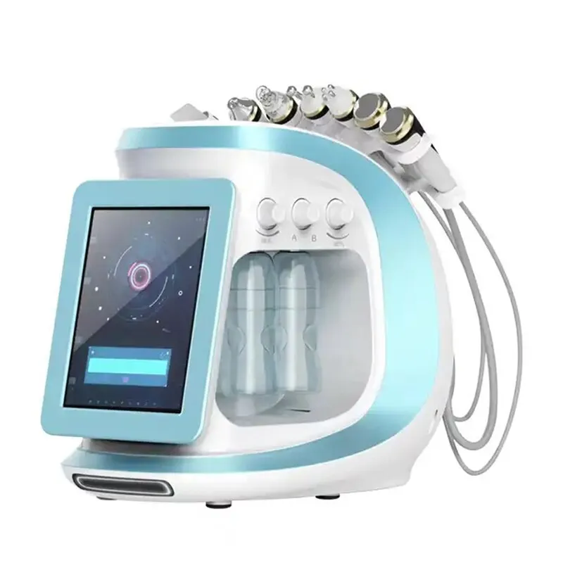 NEW Water Dermabrasion Oxygen Ice Blue Hydrafacial Smart Jet Aqua Peel Small Bubble Skin Cleansing Device facial machine