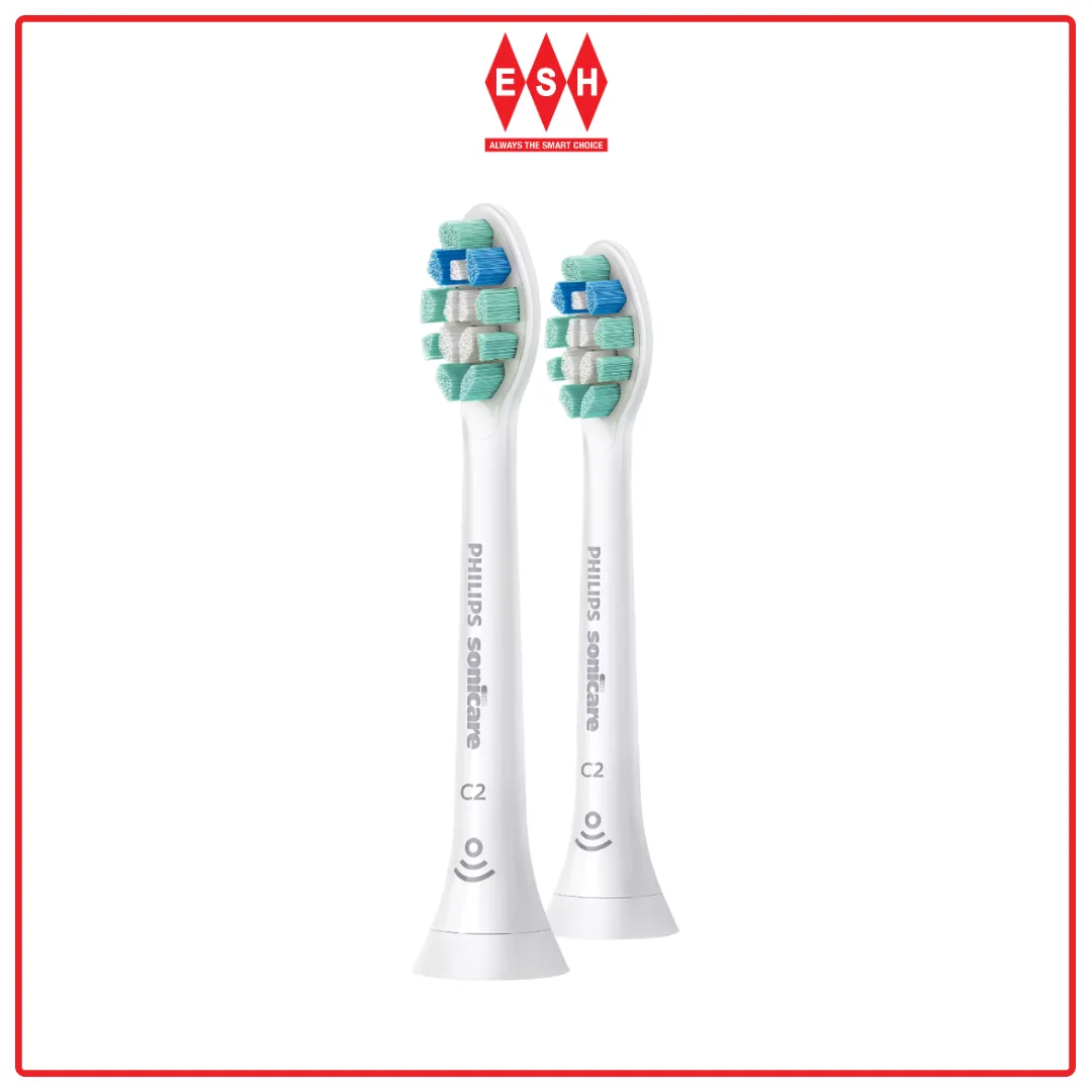 Philips HX9022 Sonicare C2 Optimal Plaque Defence Toothbrush Heads