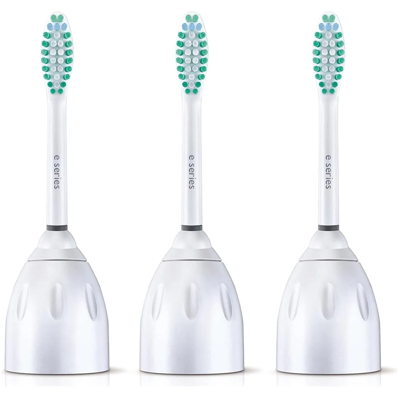 Philips Sonicare Genuine E-Series Replacement Toothbrush Heads, 3 Brush Heads, White, HX7023/64