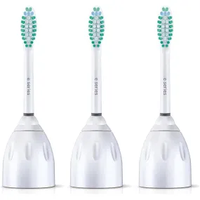 Philips Sonicare Genuine E-Series Replacement Toothbrush Heads, 3 Brush Heads, White, HX7023/64