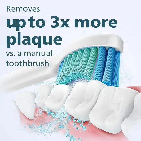 Philips Sonicare Rechargeable Electric Toothbrush With Pressure Sensor- White (New)