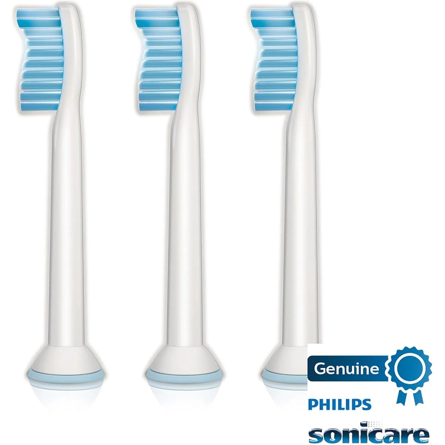 Philips Sonicare Sensitive Toothbrush Heads HX6053/64, 3-Pack – White