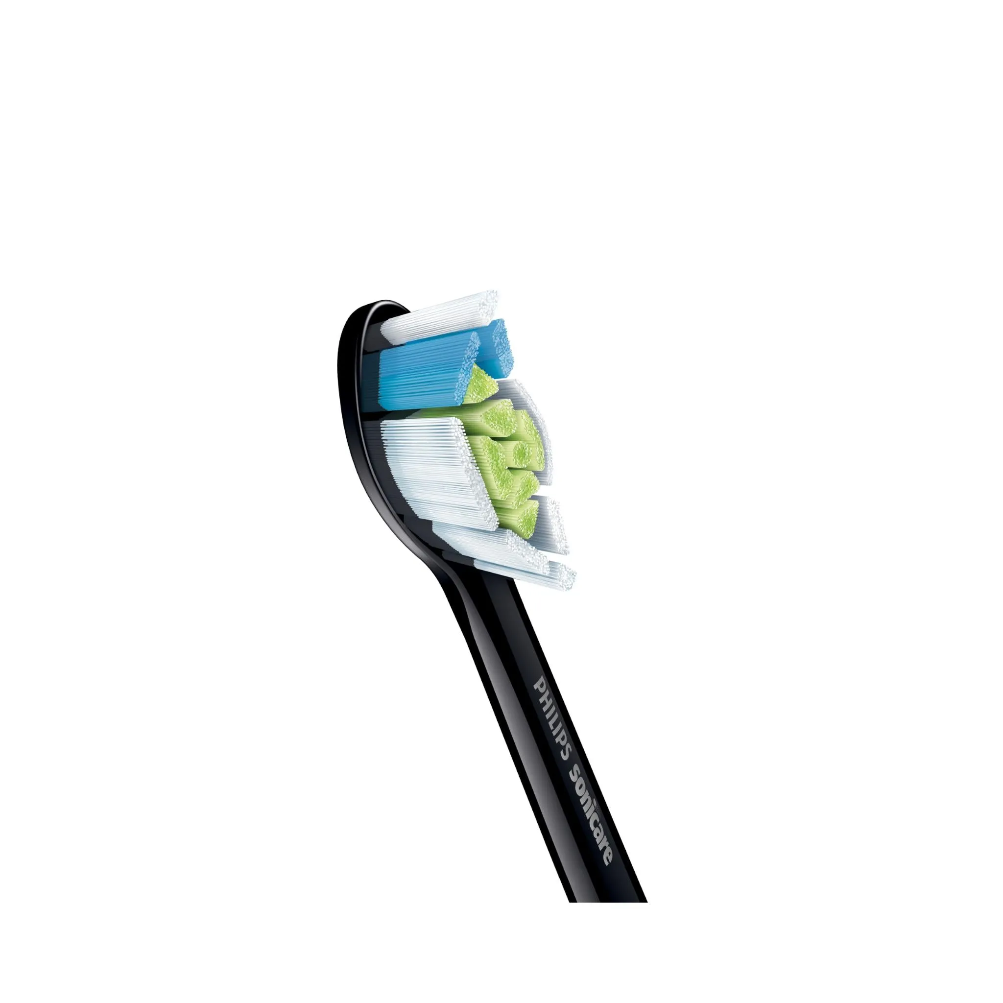 Philips Sonicare W2 Optimal White standard brush heads (Black) [4 pack]