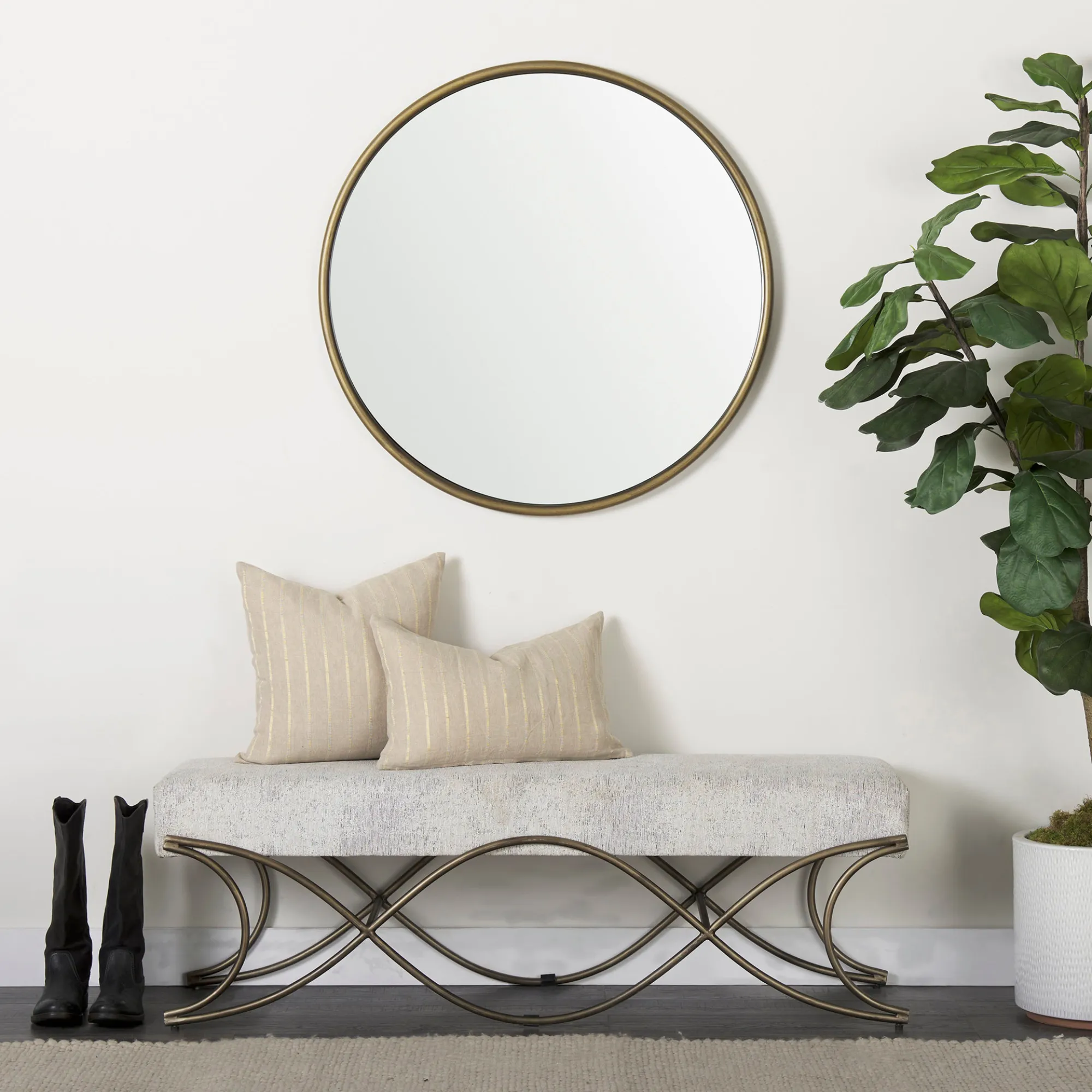 Pippa Mirror - Gold