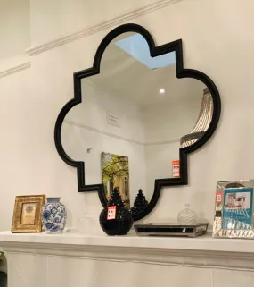 Quatrefoil Black Mirror