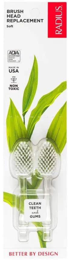 Radius Brush Replacement Heads (2 pack)