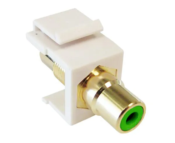 RCA F/F Keystone Modules For Wall Plate
