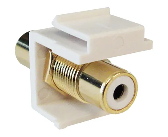 RCA F/F Keystone Modules For Wall Plate