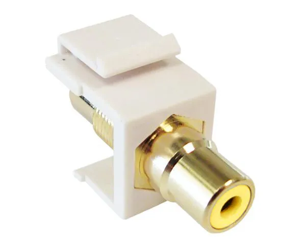 RCA F/F Keystone Modules For Wall Plate
