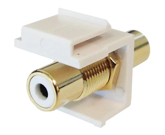 RCA F/F Keystone Modules For Wall Plate