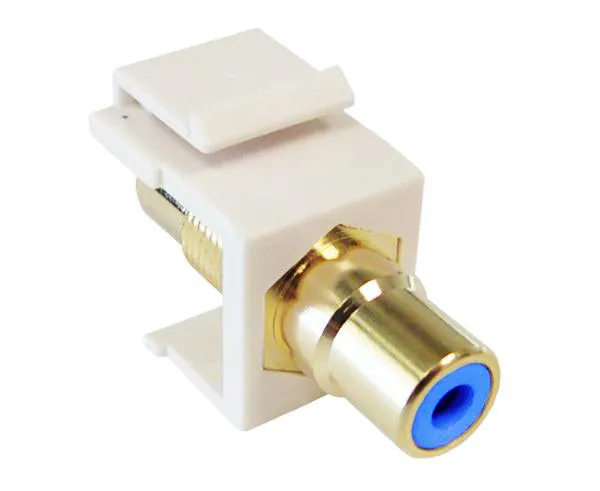 RCA F/F Keystone Modules For Wall Plate