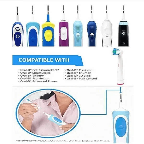 Replacement Electric Toothbrush Head for Oral-B