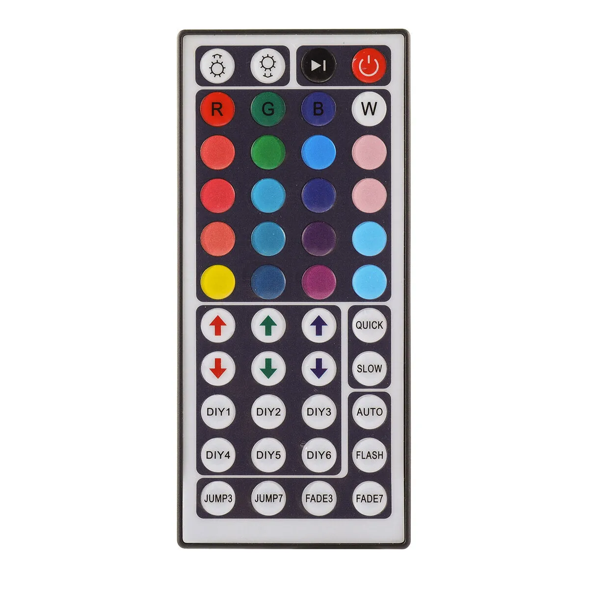 RGB USB LED TV Backlight Strip Kit, 2x40CM   2x60CM with 44-Key Remote Control, DC5V