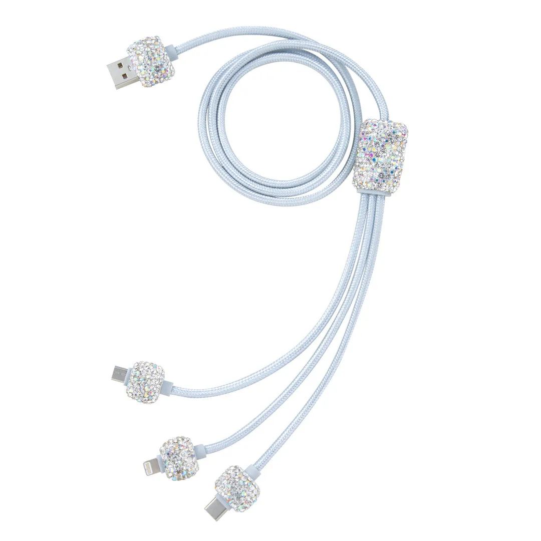 RIKI Crystal Charging Cable & Cube