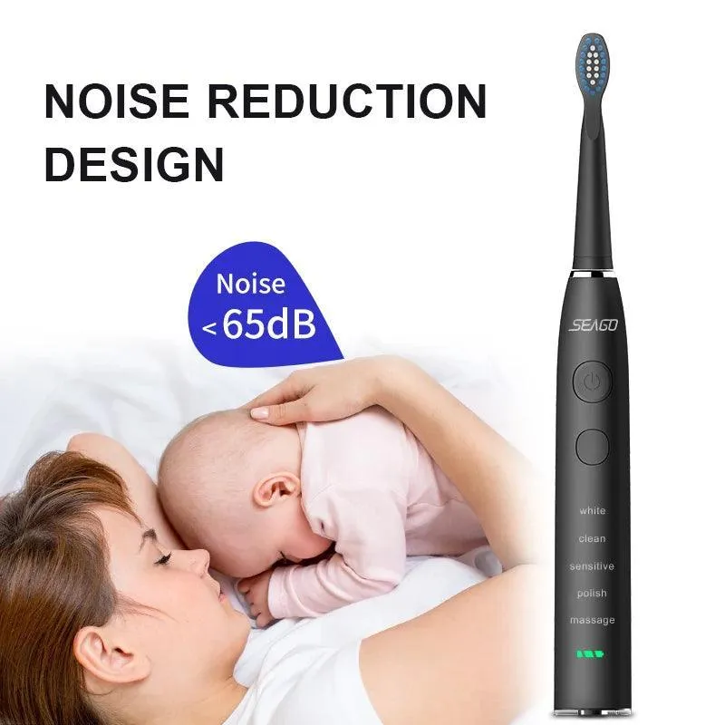 Seago Sonic Toothbrush: Advanced Cleaning for Bright Smiles & Power