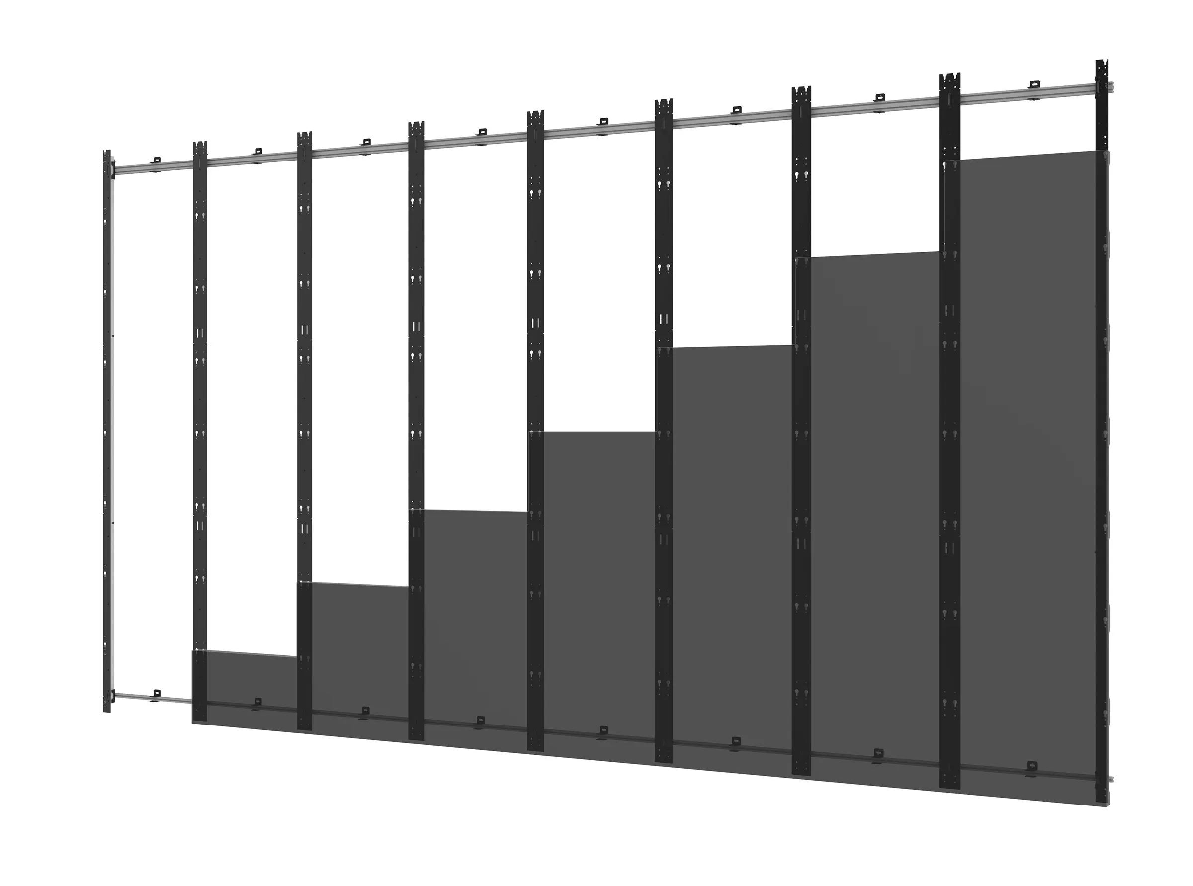SEAMLESS Kitted Flat dvLED Mounting System for Planar TVF Series Direct View LED Displays