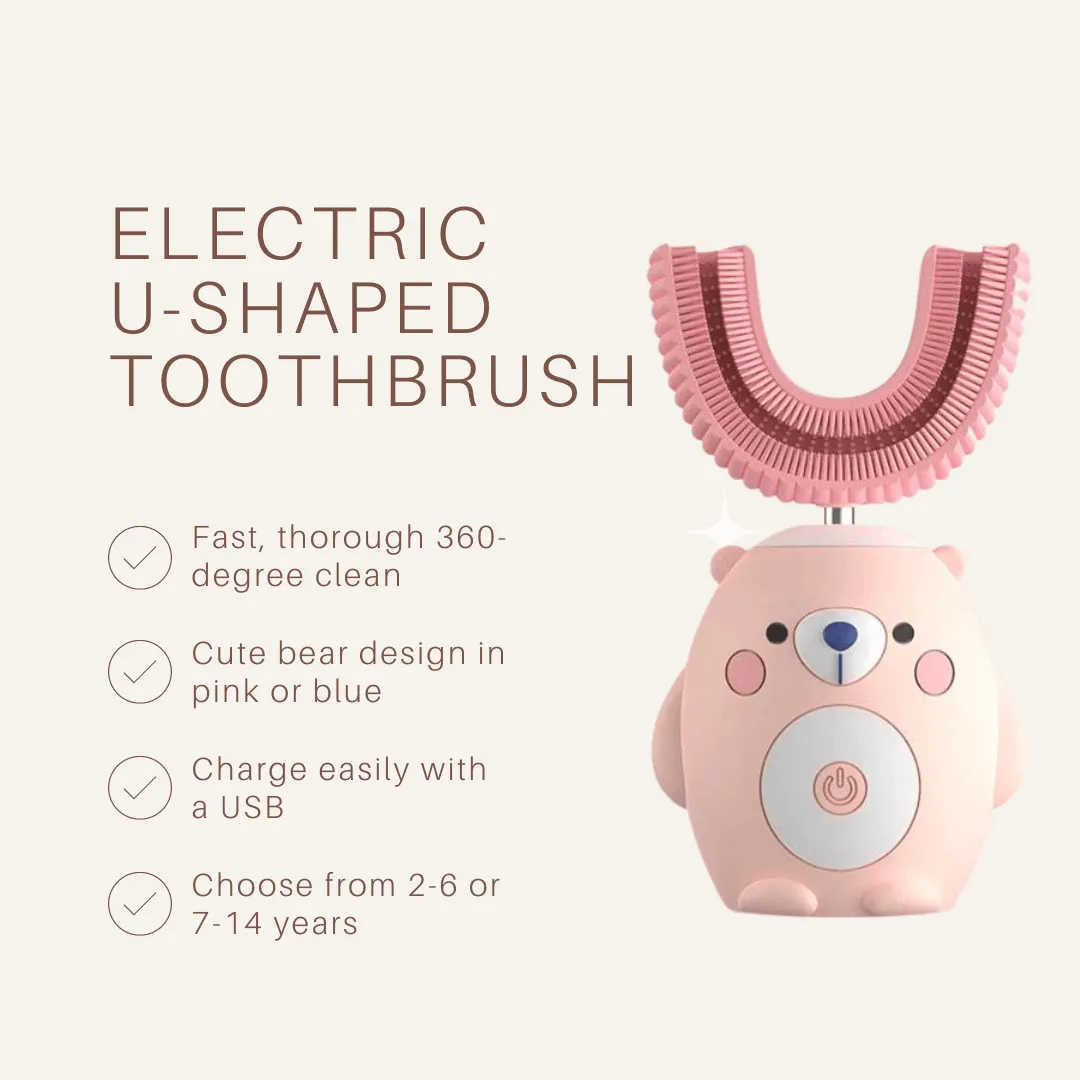 Sensory Electric U-Shaped Toothbrush for kids