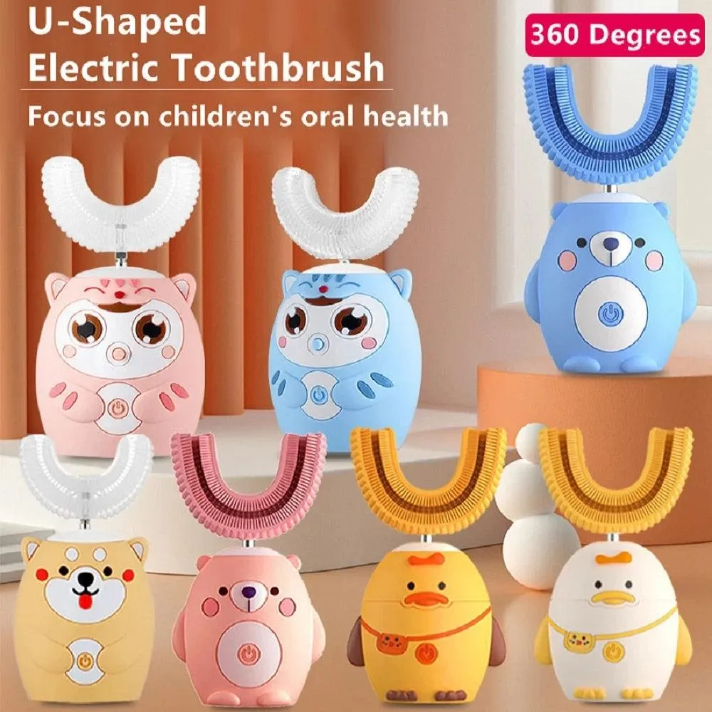 Sensory Electric U-Shaped Toothbrush for kids