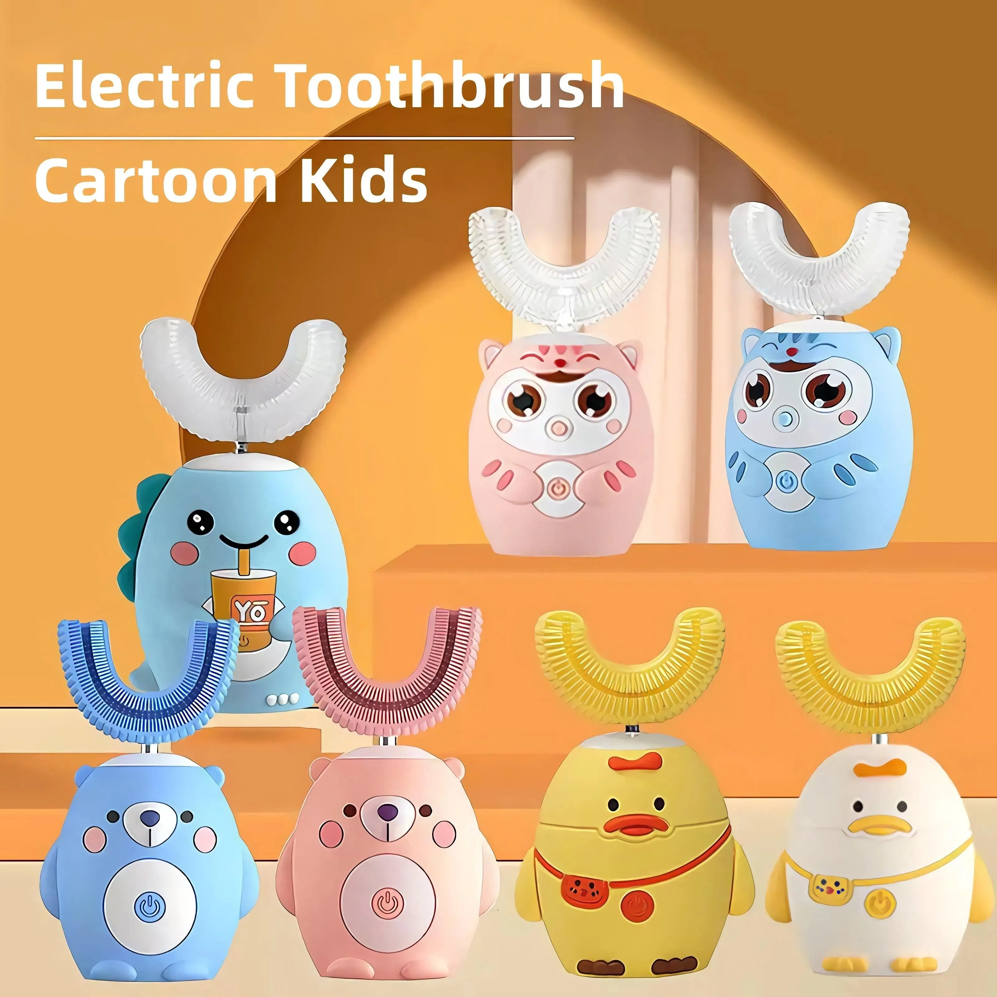Sensory Electric U-Shaped Toothbrush for kids