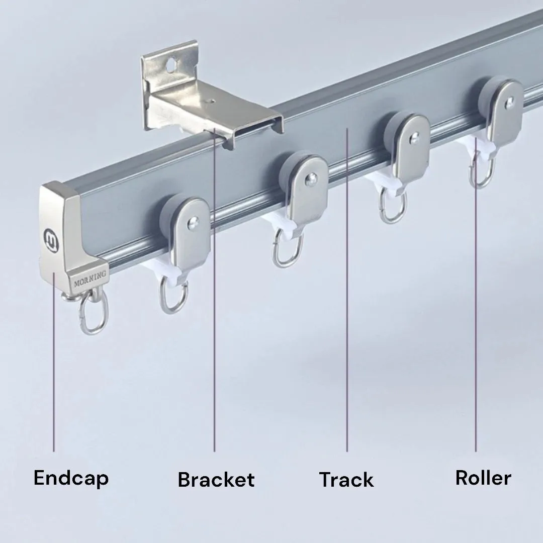 Sharon Bendable Flexiable Curved Curtain Track