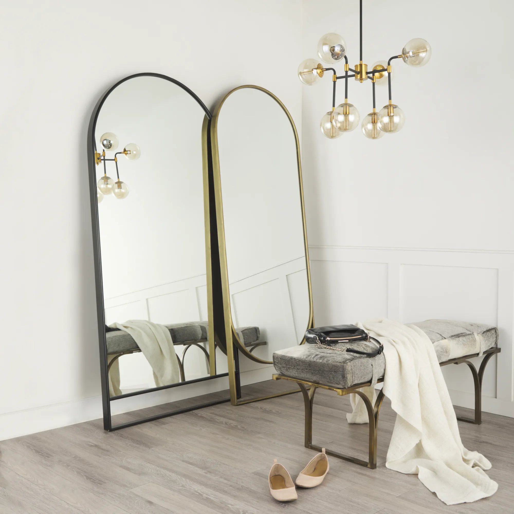 Sheridan Mirror - Gold