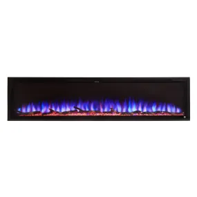 Sideline Elite 84 Inch Recessed Smart Electric Fireplace 80050