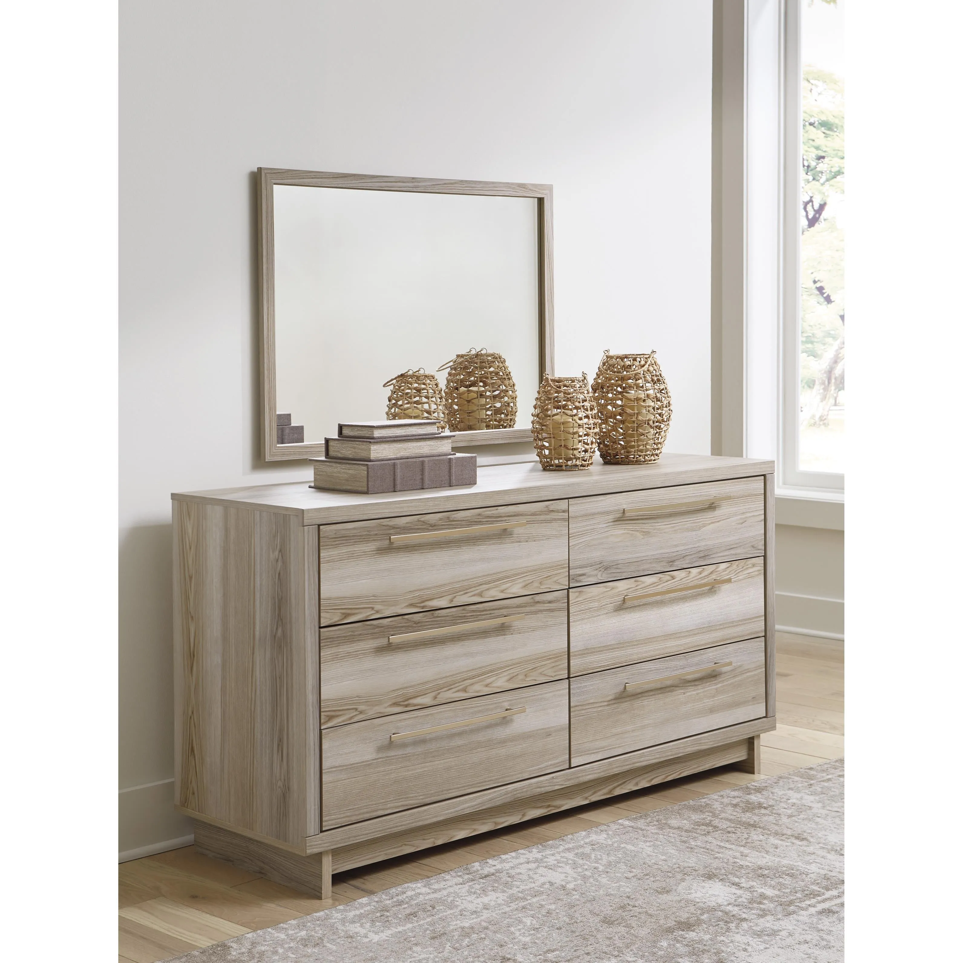 Signature Design by Ashley Hasbrick Dresser Mirror B2075-36