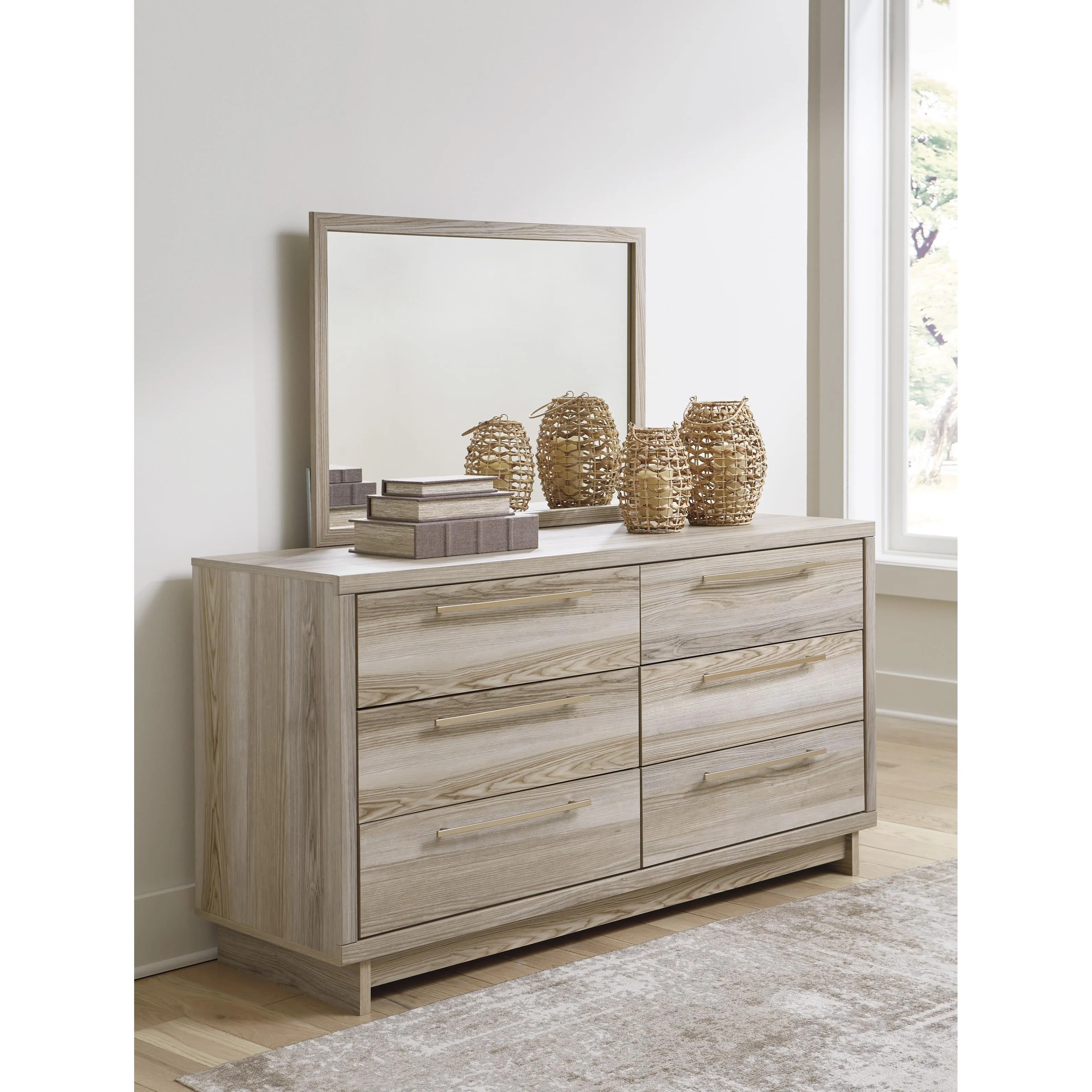 Signature Design by Ashley Hasbrick Dresser Mirror B2075-36