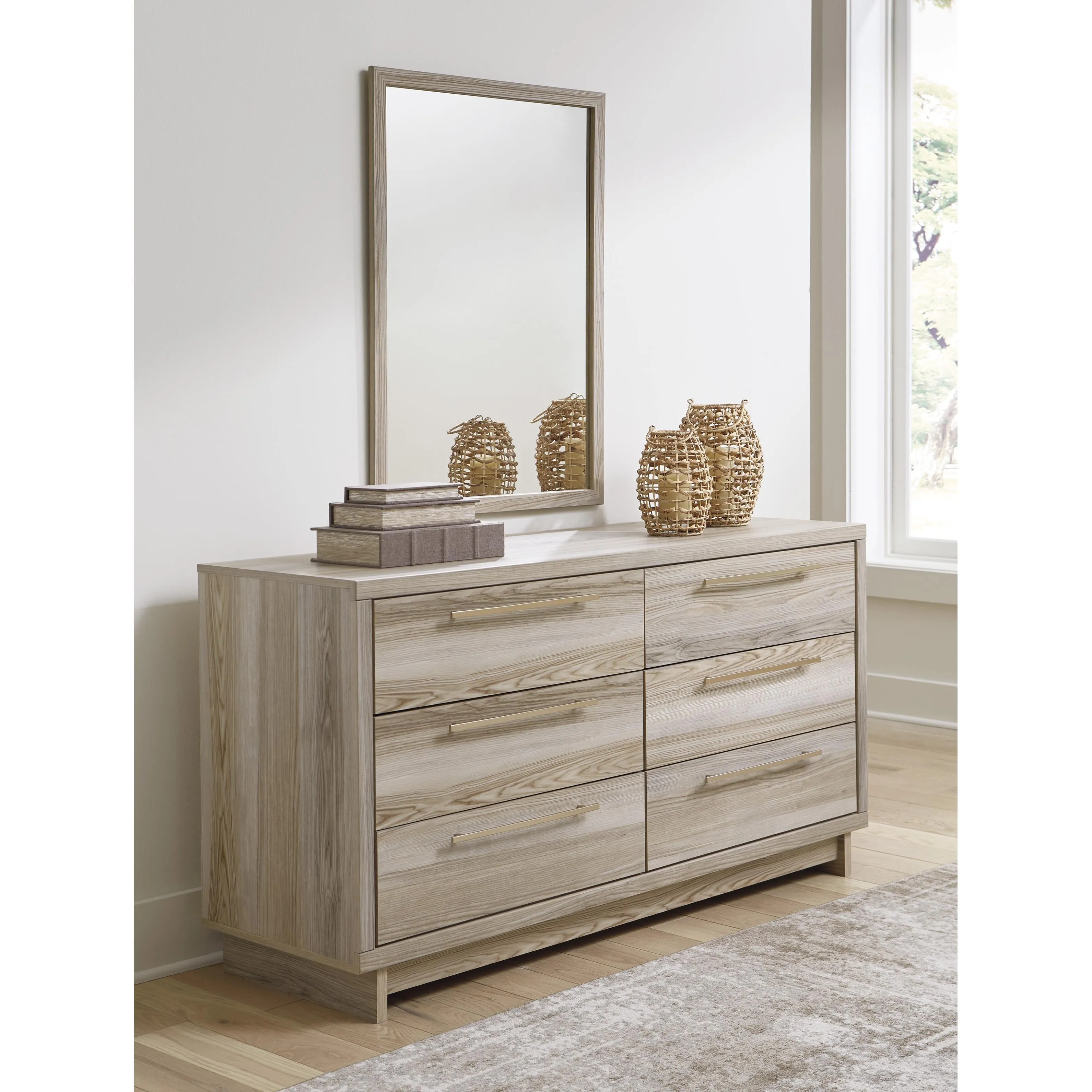 Signature Design by Ashley Hasbrick Dresser Mirror B2075-36
