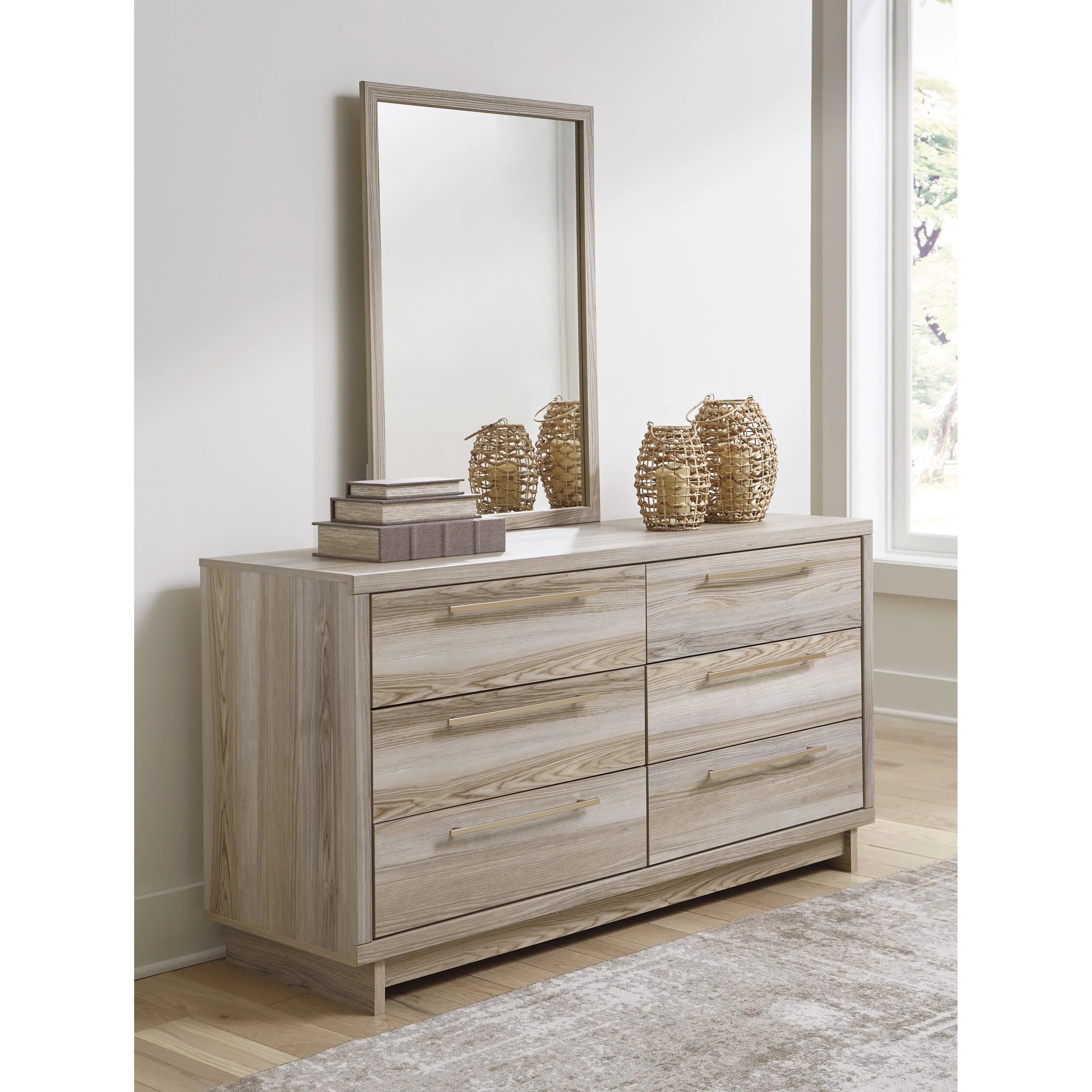 Signature Design by Ashley Hasbrick Dresser Mirror B2075-36