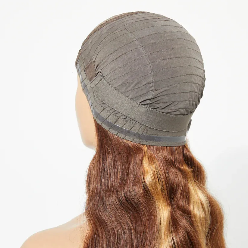 SMALL HEAD FRIENDLY LACE WIG - 24 Inches 5"x5" Body Wavy Wear & Go Glueless #4/27 Lace Closure Wig-100% Human Hair