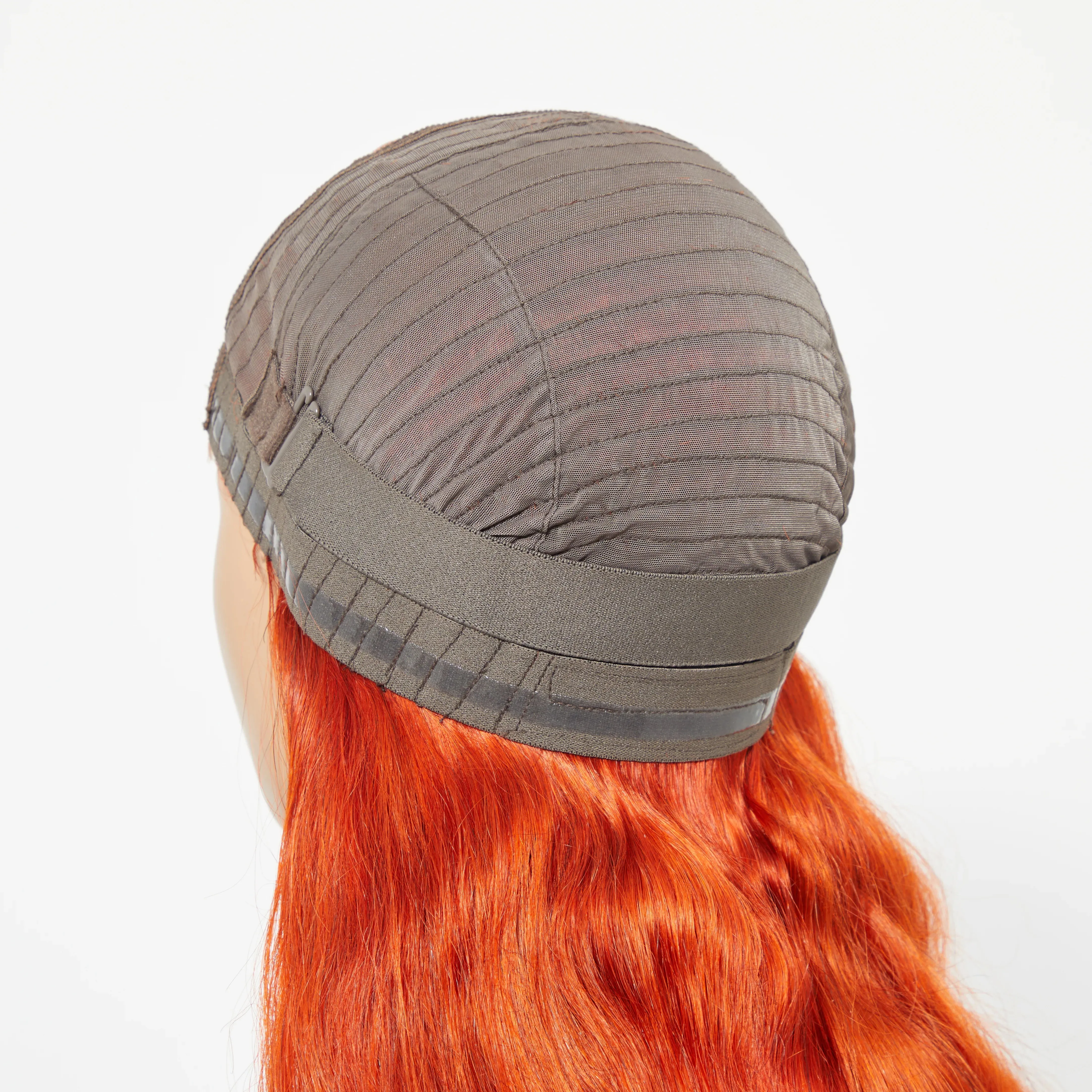 SMALL HEAD FRIENDLY LACE WIG - 24 Inches 5"x5" Body Wavy Wear & Go Glueless #Orange Lace Closure Wig-100% Human Hair