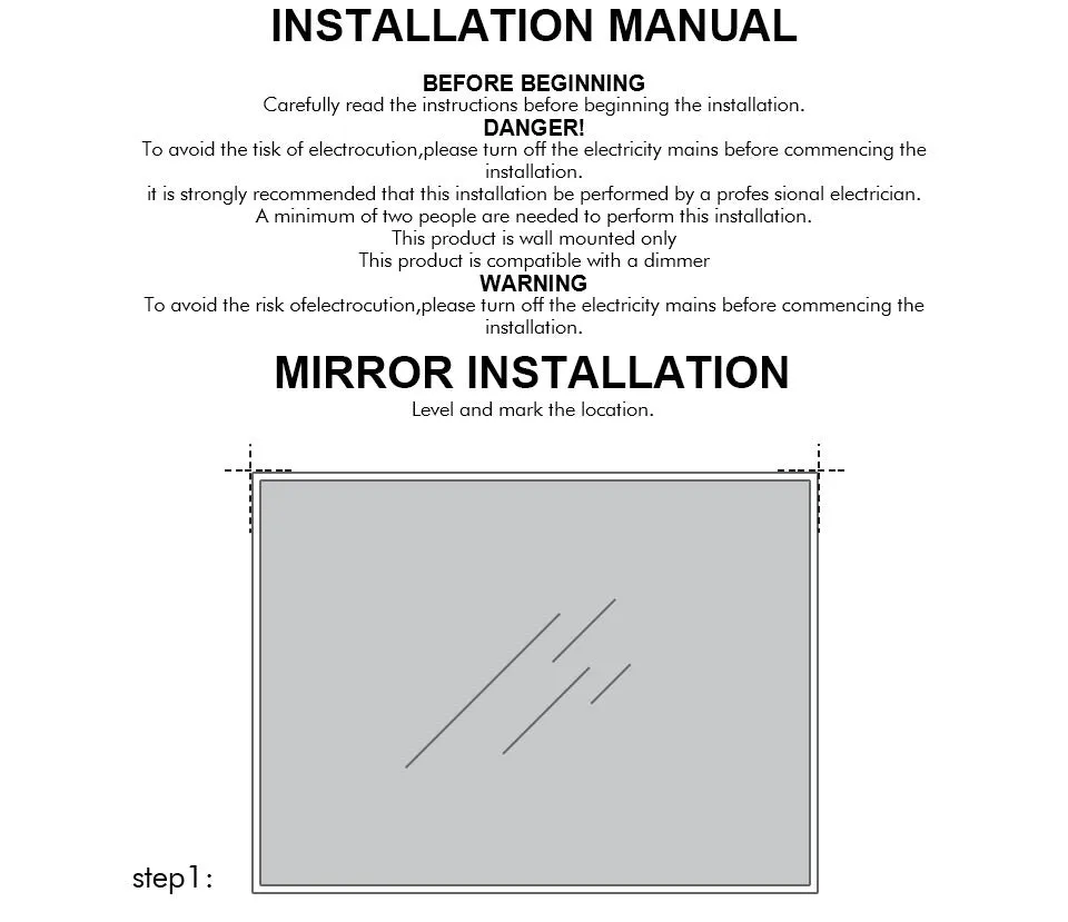 Smart LED Illuminated Backlit Lighted Anti-Fog Bathroom Mirror with Touch, Bluetooth Music and Phone - SmartGMirror™ Technology