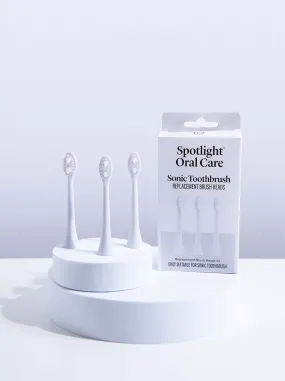 Sonic Pro Toothbrush Replacement Heads - Pure White
