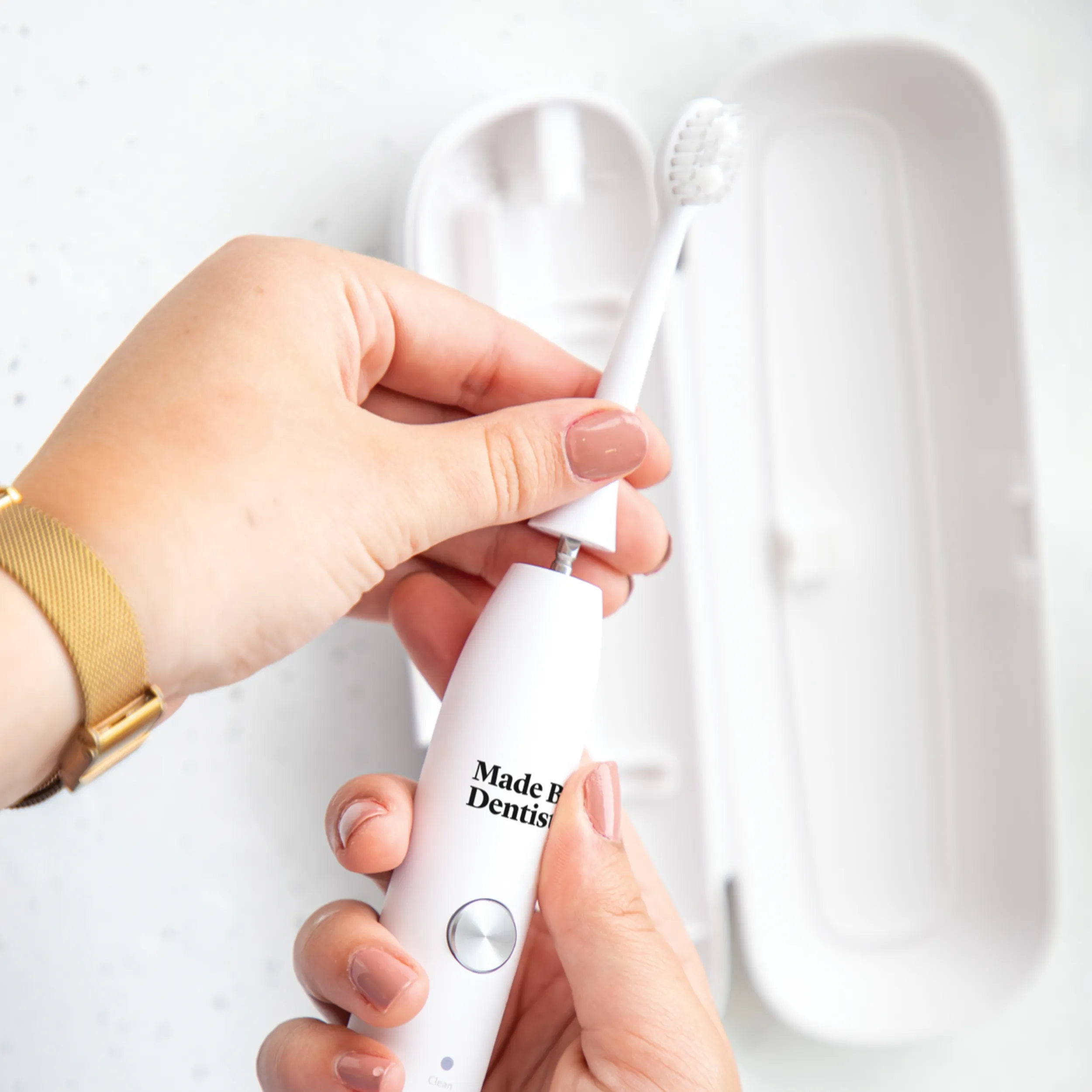 Sonic Toothbrush Replacement Heads - White