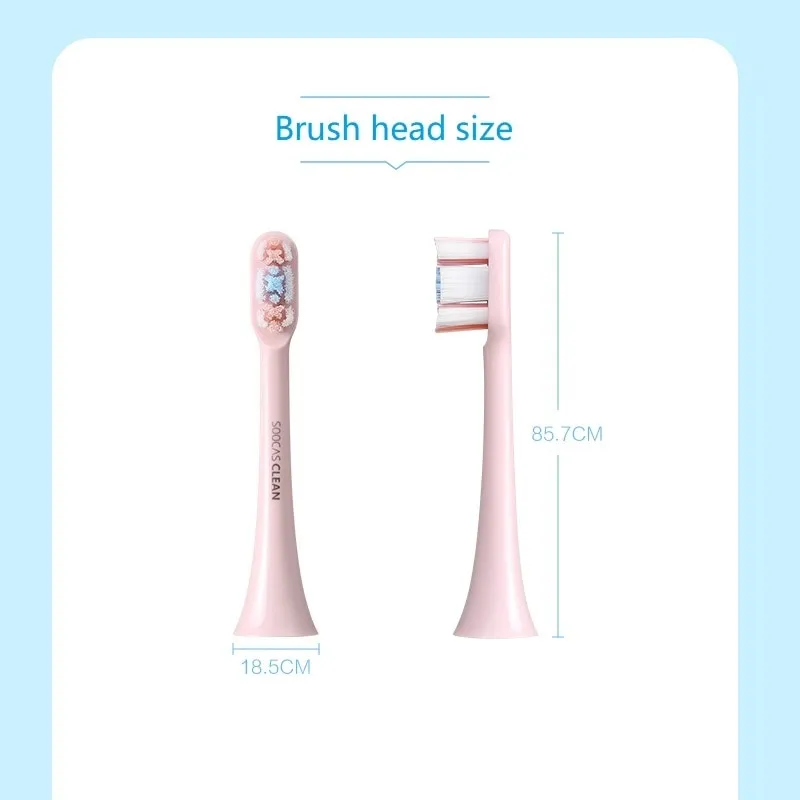 SOOCAS X3 X1 X5 Replacement Toothbrush Heads SOOCARE X1 X3 Sonic Electric Tooth Brush Head Original Nozzle Jets Smart Toothbrush