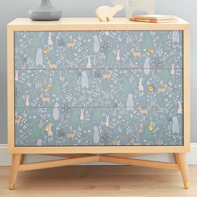 Spring Forest Pals Peel & Stick Wallpaper