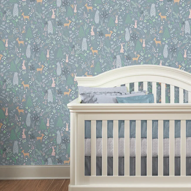 Spring Forest Pals Peel & Stick Wallpaper