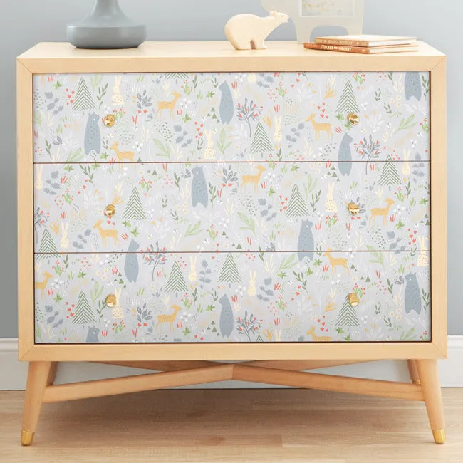 Spring Forest Pals Peel & Stick Wallpaper