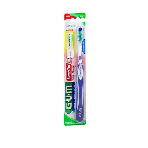 Super Tip Toothbrush Soft Regular 1 Count By Gum