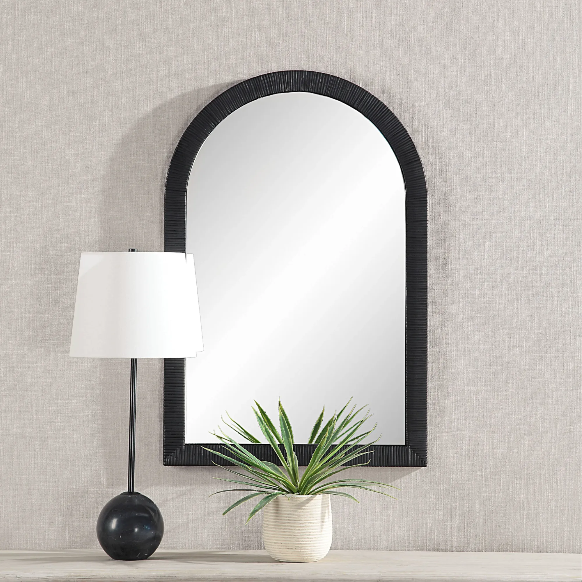 Taline Mirror - Black