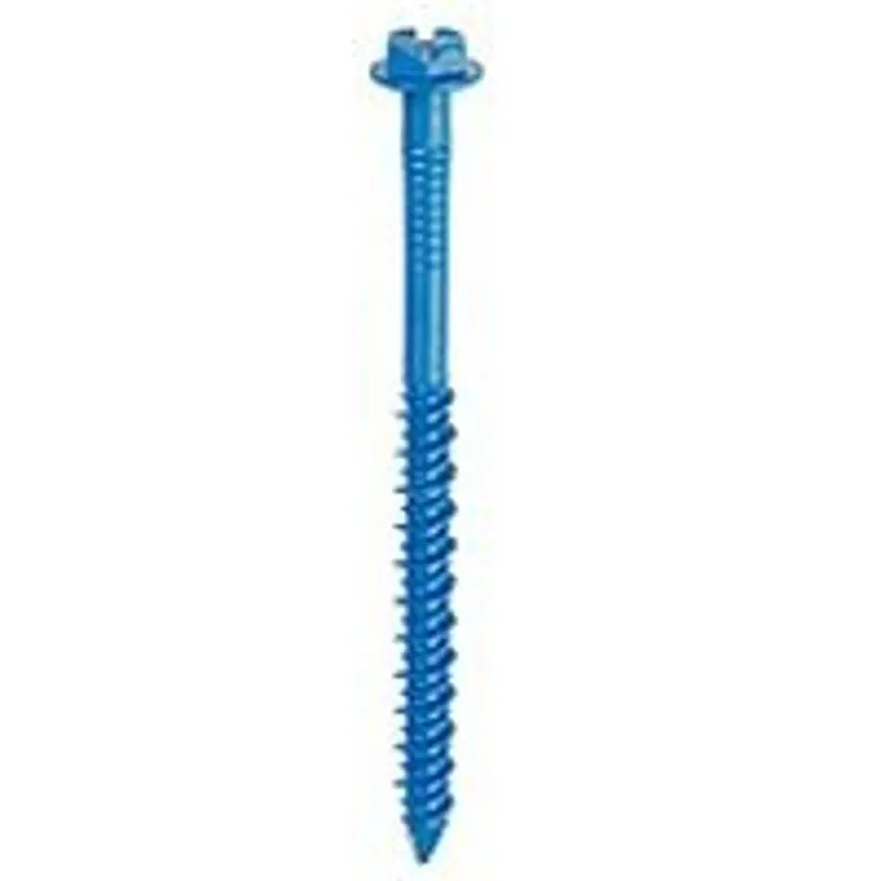 Tapcon 24305 Screw Anchor, Hex Drive, Steel, Climaseal, 75 PK :PK 75: QUANTITY: 1